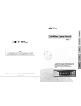 KEC DVD-3 User manual
