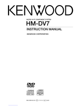 Kenwood HM-DV7 User manual