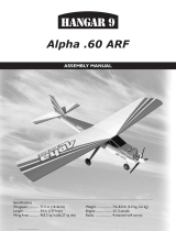 Hangar 9 Alpha.60 ARF Assembly Manual