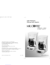 Mr. Coffee 114202 User manual