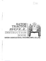 satoh BULL S-630D Instruction book