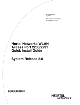 Nortel 2230 Quick Install Manual