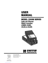 Patton electronic 2312M-ST User manual