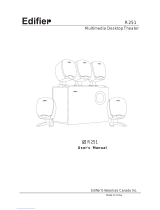 Edifier Enterprises Canada R251 User manual