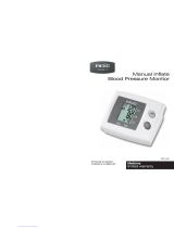 HoMedics Blood Pressure Monitor BPS-060 User manual