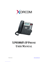 Xorcom XP0100P User manual
