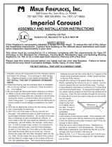 Malm Fireplaces Imperial Carousel Assembly And Installation Instructions Manual