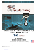 Optimanufacturing T60-1001-C8-1A Operation & Service Manual