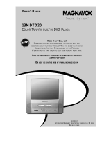 Magnavox 13MDTD20 User manual
