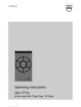 V-ZUG GK11TTG Operating Instructions Manual