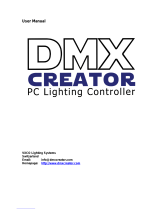 VXCO Lighting SystemsDMXCreator512Basic