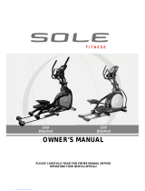 Sole Fitness E25 Owner's manual
