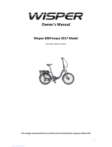 Wisper 806Torque 2017 Owner's manual