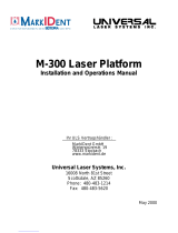 Universal Laser Systems Laser Level M-300 User manual