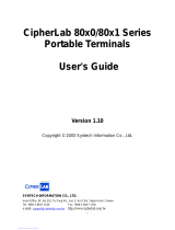 Syntech Information CipherLab 80x0 series User manual