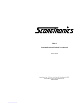 ScoreTronics PBA-4 Owner's manual