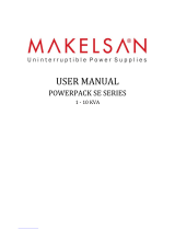 MAKELSAN PowerPack SE 1 kVA User manual