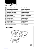 Makita BO5012 Owner's manual