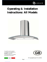 Luxair CVD Series Operating & Installation Instructions Manual