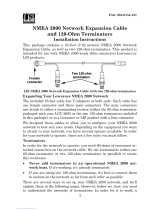 LEI Extras Extension Cable and 120-Ohm Terminator Installation Instructions Manual