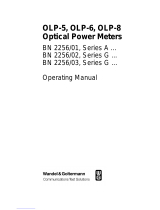 Wandel & Goltermann OLP-8 Operating instructions