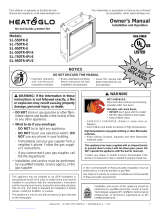 Heat & Glo SL-550TR-E Owner's manual