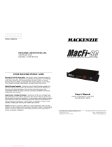 Mackenzie MacFi-se User manual