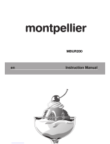 montpellier MBUR200 User manual