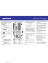 OpenEye R-Series Quick Manual