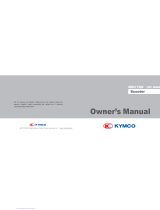 KYMCO MXU 700i Owner's manual