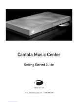 Resolution Cantata Music Center Getting Started Manual
