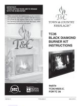 Town & Country Fireplaces TC36 User manual