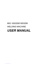 Kedr MIG 180GDM User manual