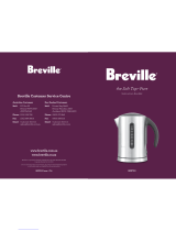Breville Soft Top Pure BKE700 Kettle User manual
