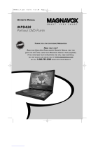 Magnavox MPD850 - MPD 850 Portable DVD Player User manual