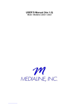 Medialine M32LD User manual
