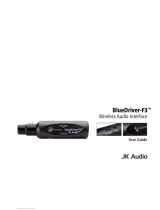 JK Audio BlueDriver-F3 User manual