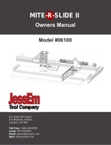 JessEm Tool MITE-R-SLIDE II Owner's manual