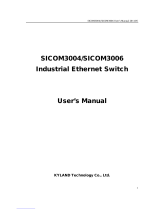 KYLAND Technology SICOM3006 User manual