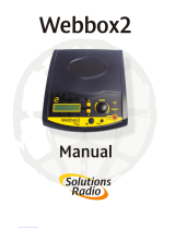 Solutions Radio Webbox2 User manual