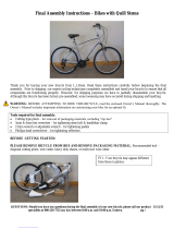 L.L.Bean Bike Assembly Instructions Manual