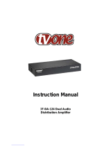 TV One 1T-DA-124 User manual