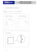 Kimberley Softline Access Panel Installation guide