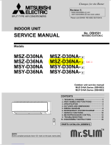 Mitsubishi Electric Mr.Slim MSY-D30NA User manual