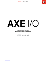 IK Multimedia AXE I/O User manual