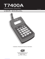 Long Range Systems T7400A User manual