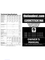 TheLoudest.com TL-2096 Owner's manual