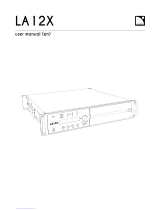 L-Acoustics LA4X User manual