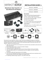 select solar 05002DK03 Installation guide