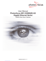 Photon Focus MV1-D2080(IE) Series User manual